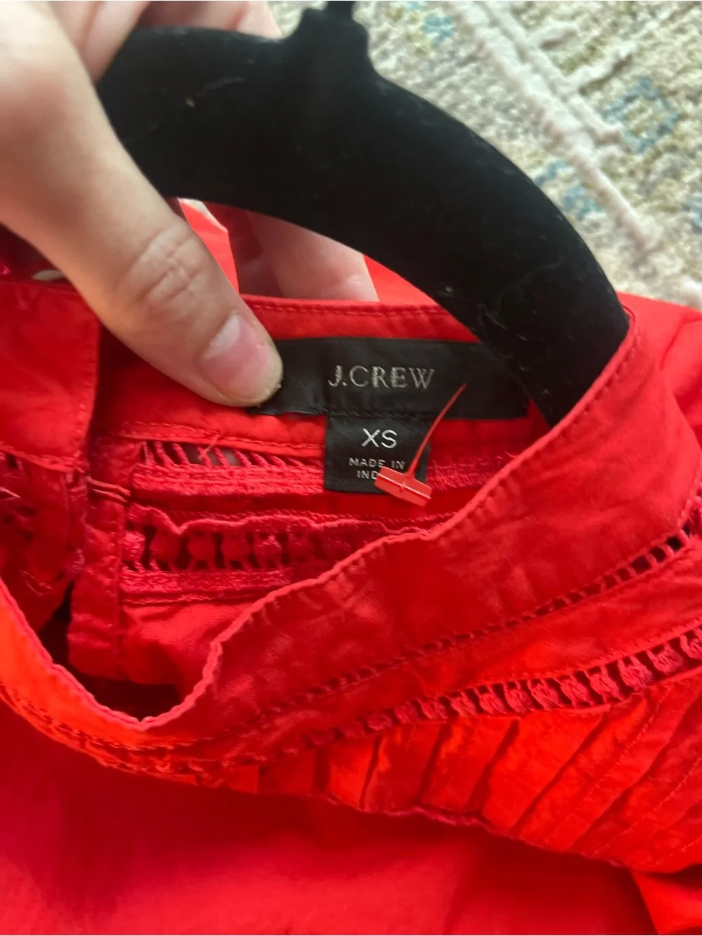 J. Crew beautiful red